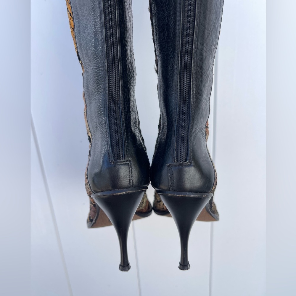 SOLD Viguevanos Italian Vintage Rare Boots EU 35 US Size 5/5 1/2 - Picture 6 of 15